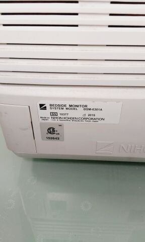 NIHON KHODEN BSM-6301A PATIENT Monitor