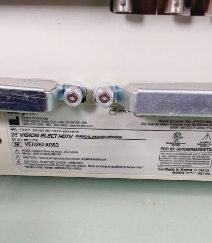 STRYKER 26 INCH VISION ELECT HDTV SURGICAL VIEWING Monitor