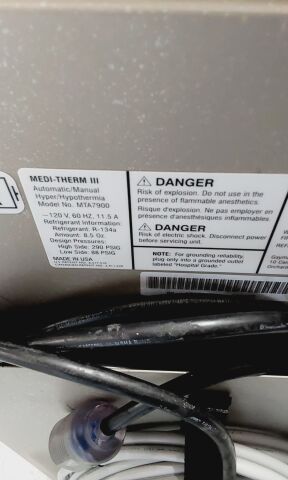 GAYMAR MEDI-THERM III MTA7900 Hyperthermia Machine