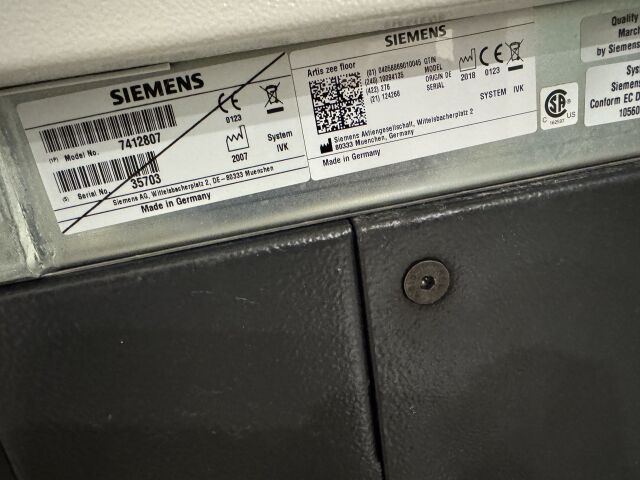 SIEMENS Artis Zee Single Plane Cath Lab