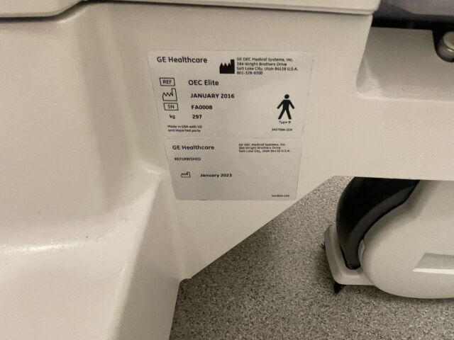 GE Goldseal OEC Elite Mobile C-Arm