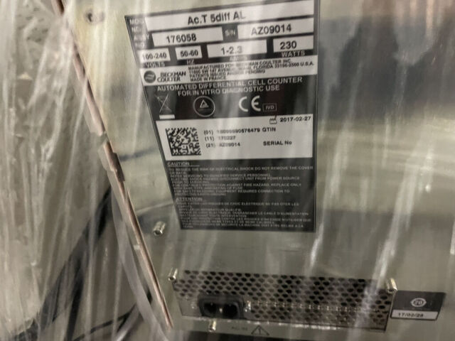 BECKMAN COULTER Multiple models of lab equipment