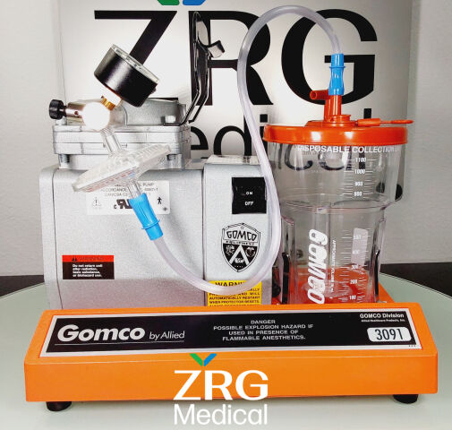 GOMCO 3091 Tabletop Aspirator and Air Compressor