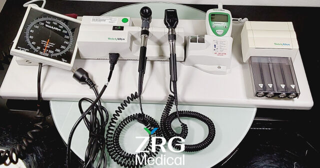 WELCH ALLYN 767 Otoscope Wall Transformer with Heads