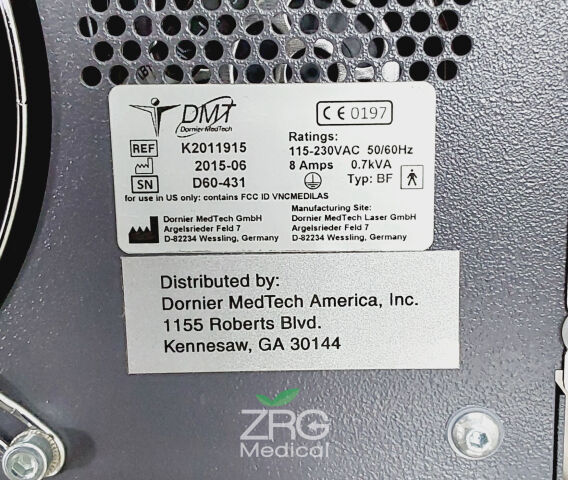 DORNIER DORNIER Medilas D MultiBeam LPS Laser - Diode