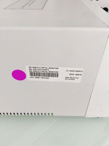 GE GE Corometrics 250cx Series FETAL Monitor