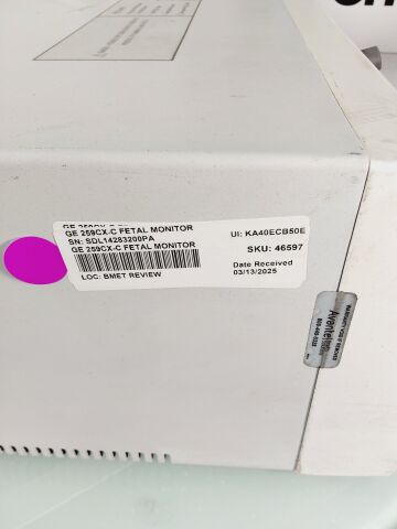 GE GE Corometrics 250cx Series FETAL Monitor