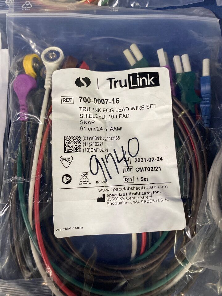 SPACELABS Various TruLink cables