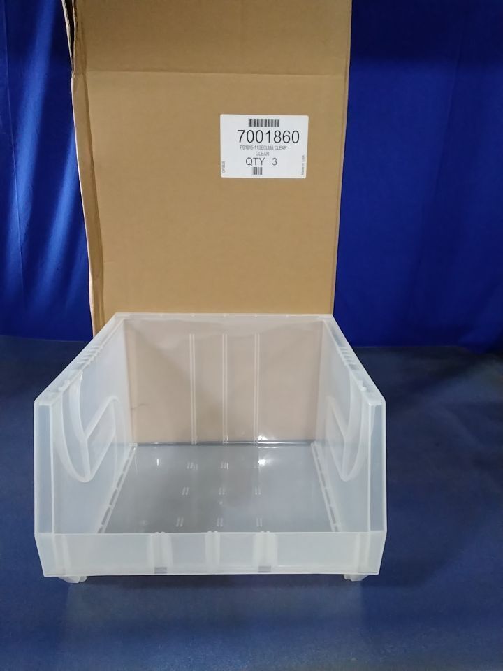 ORBIS PB1816-11SECLM& Clear Bins