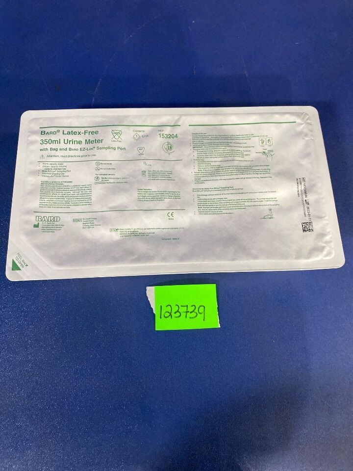 BARD 153204 Latex-Free 350ml Urine Meter
