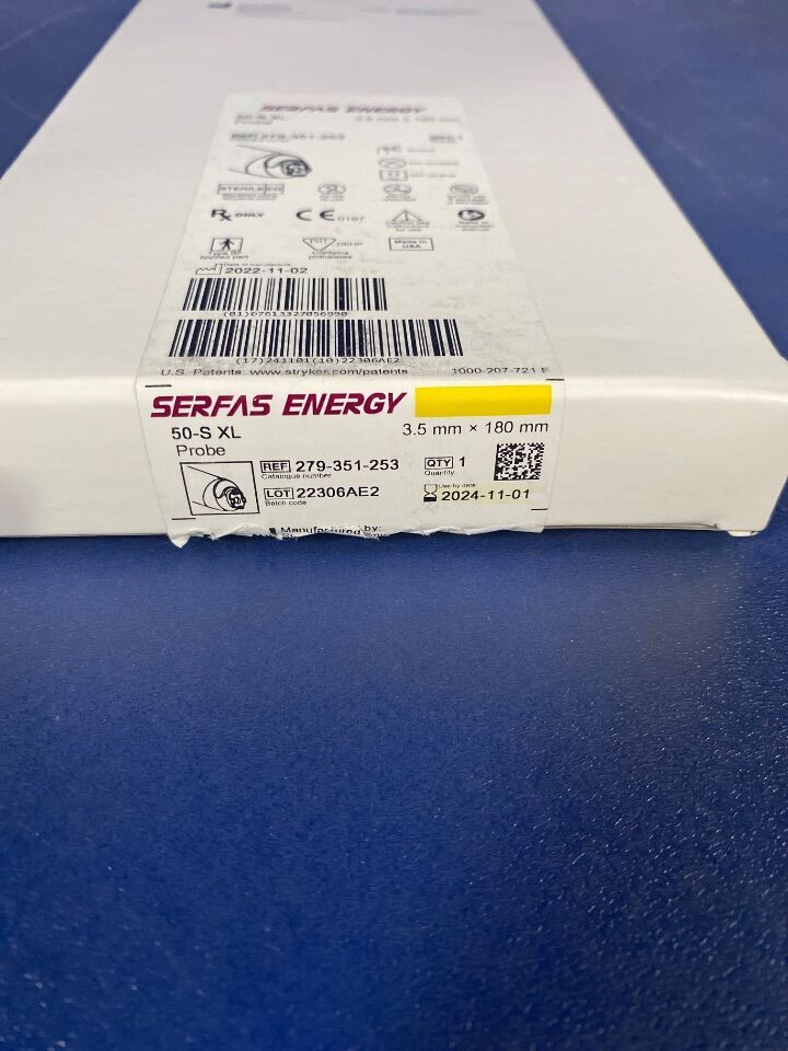 STRYKER SERFAS ENERGY 50-S XL Electrosurgical Probe