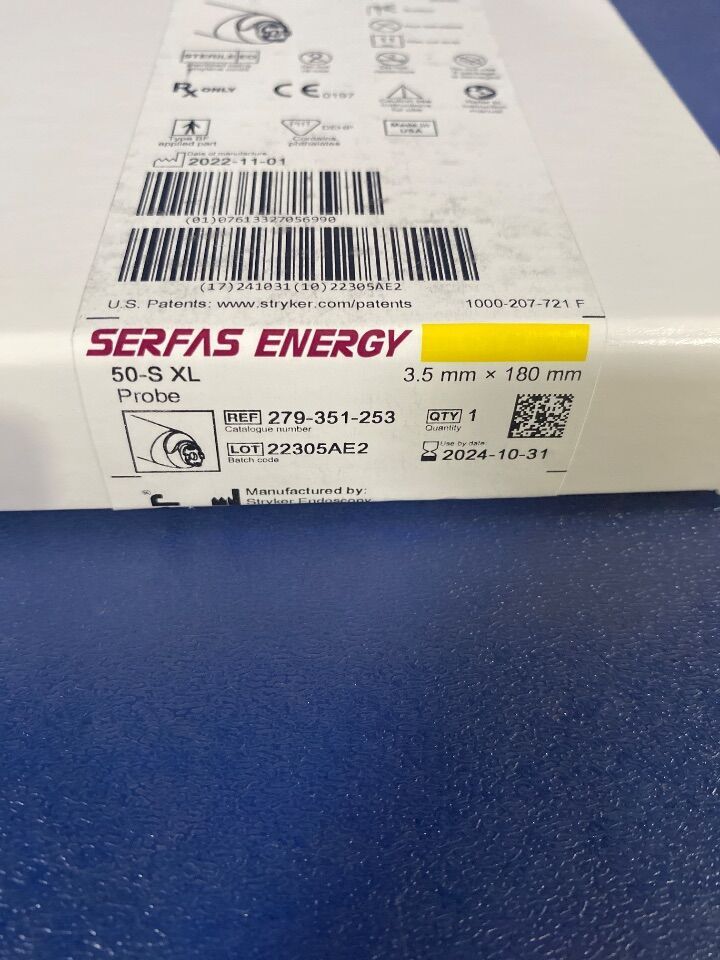 STRYKER SERFAS ENERGY 50-S XL Electrosurgical Probe
