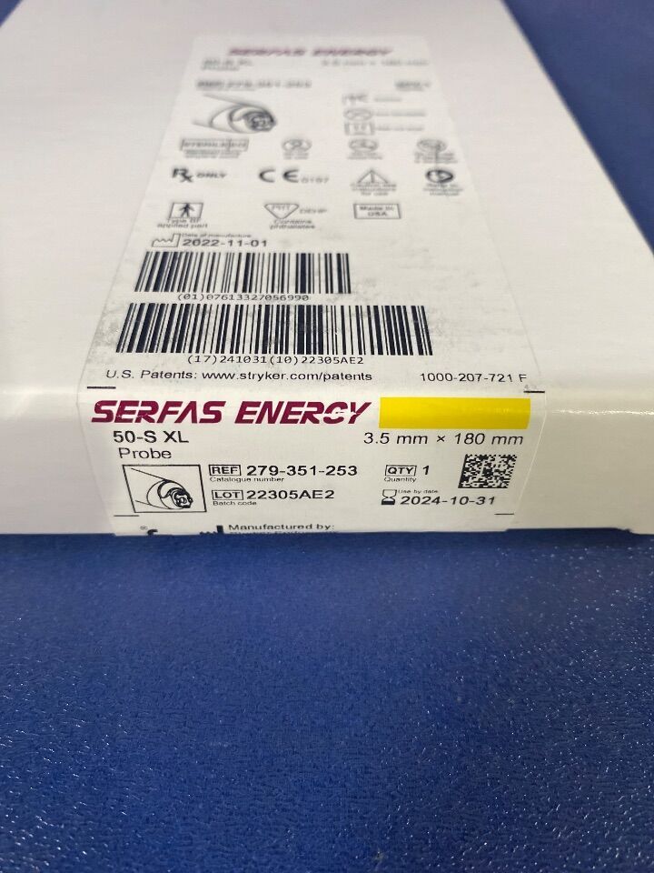 STRYKER SERFAS ENERGY 50-S XL Electrosurgical Probe