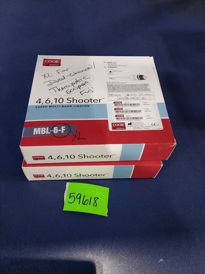 COOK MEDICAL MBL-6-F G22692 Multi-Band Ligator - Lot of 2