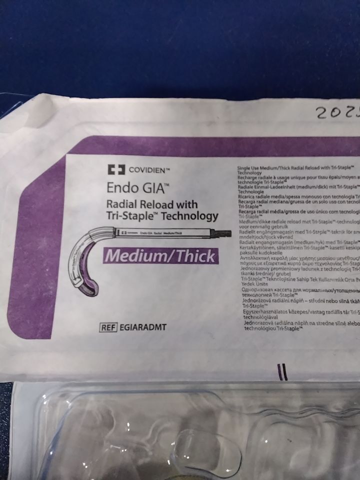 COVIDIEN Endo GIA EGIARADMT Radial Reload with Tri-Staple Technology Medium/Thick