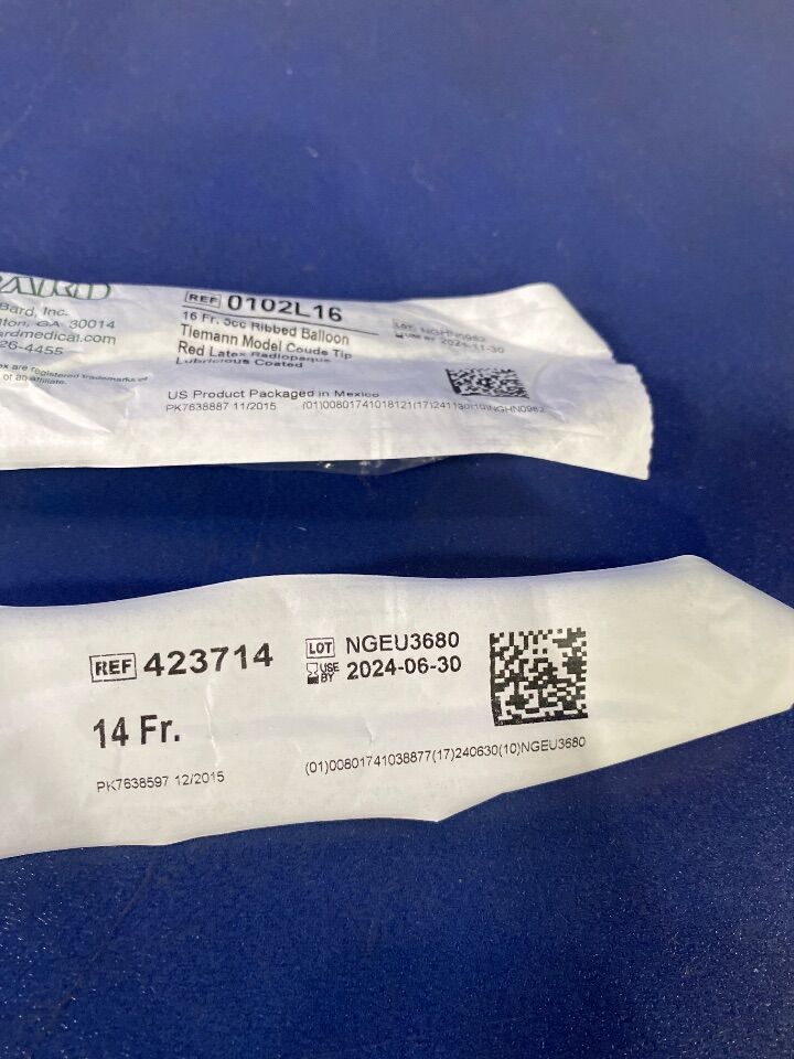 BARD Various Catheters