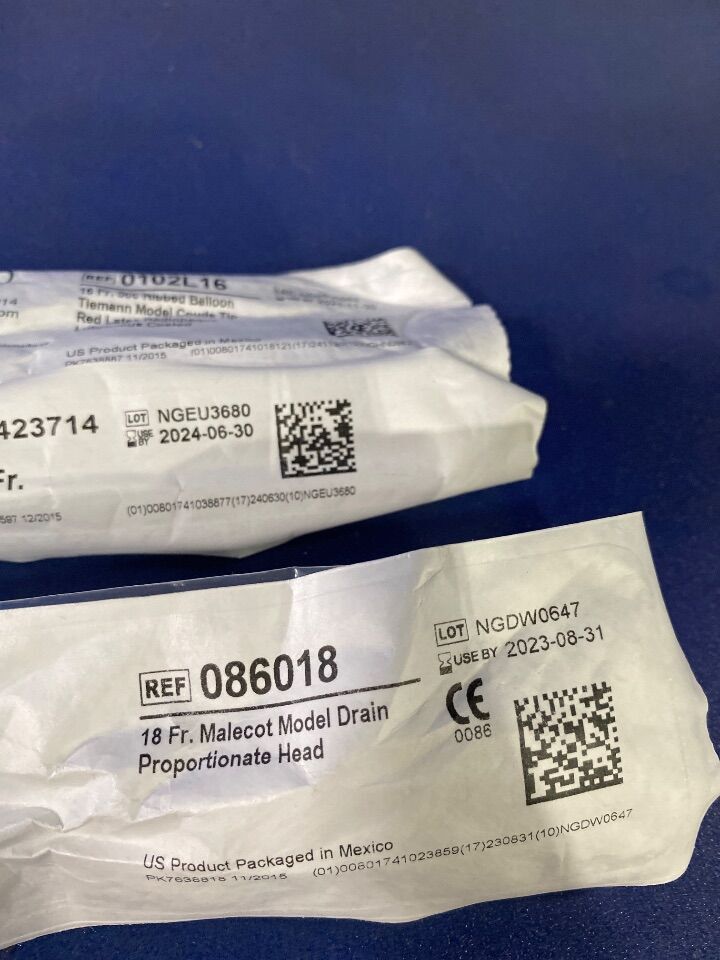 BARD Various Catheters