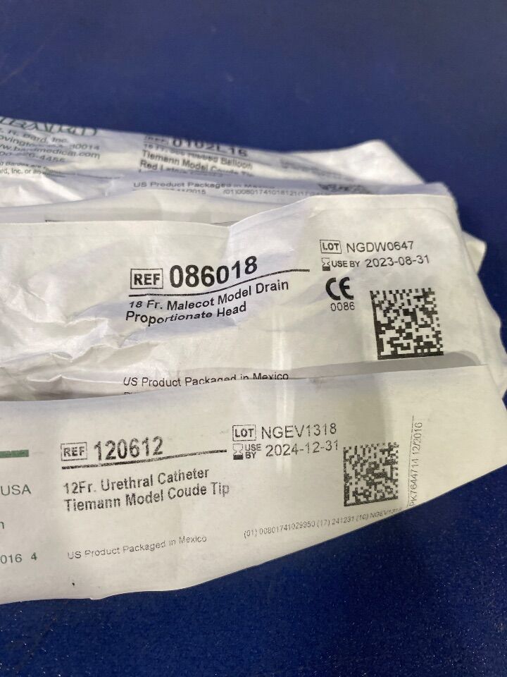 BARD Various Catheters