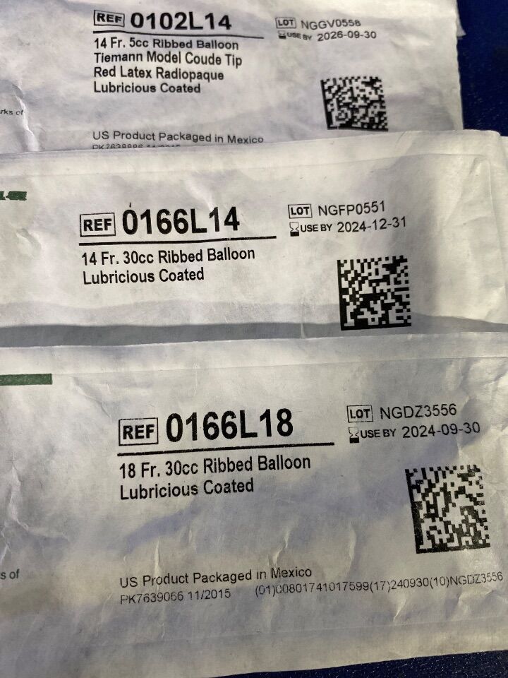 BARD Various Catheters