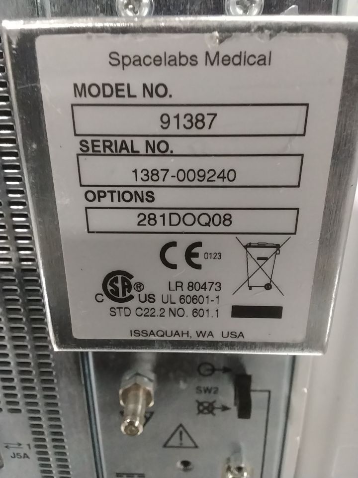 SPACELABS Ultraview SL Monitor