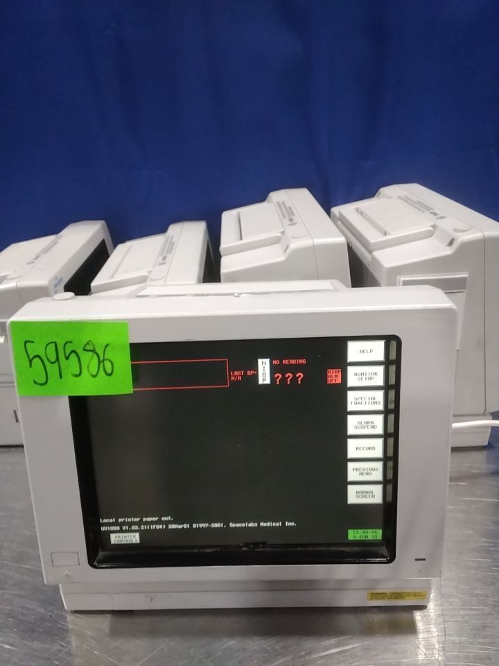 SPACELABS 90369 - Lot of 5 Monitor