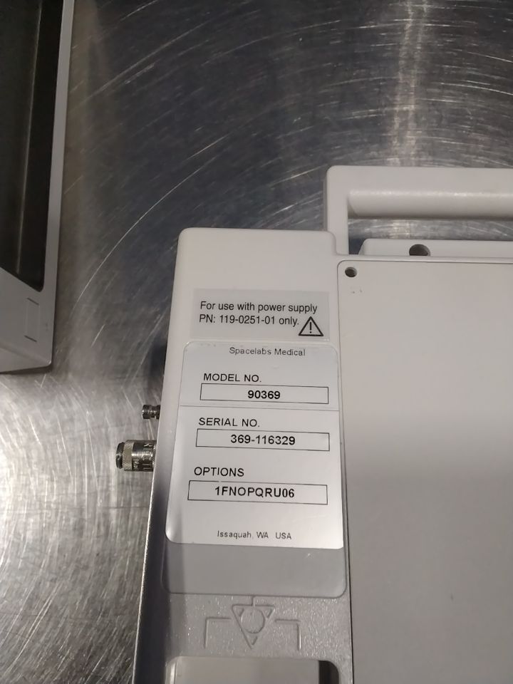 SPACELABS 90369 - Lot of 5 Monitor