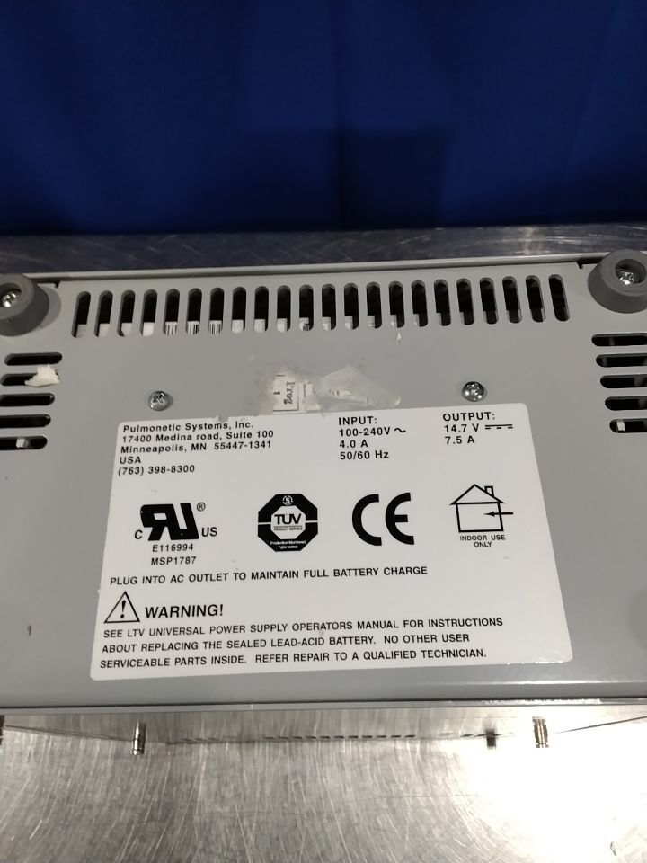 PULMONETIC SYSTEMS LTV Universal Power Supply Ventilator