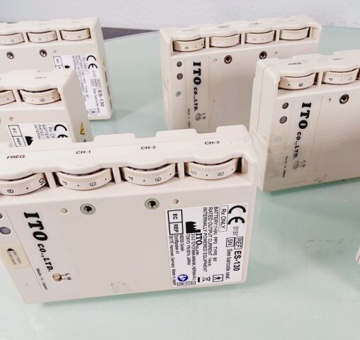 ITO ES-130 Electro-Acupuncture Stimulation Unit LOT OF 8