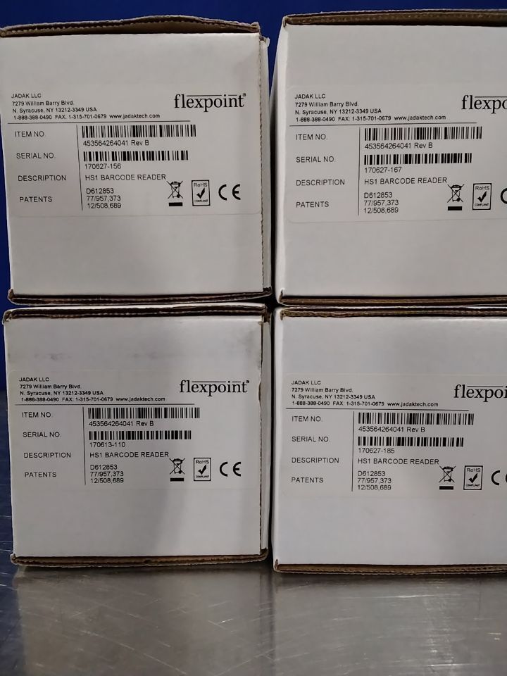 JADAK Flexpoint 453564264041 Barcode Reader - Lot of 10