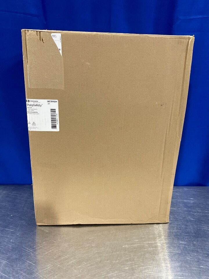 COVIDIEN 8992H SharpSafety Floor Cart Medical Waste Removal