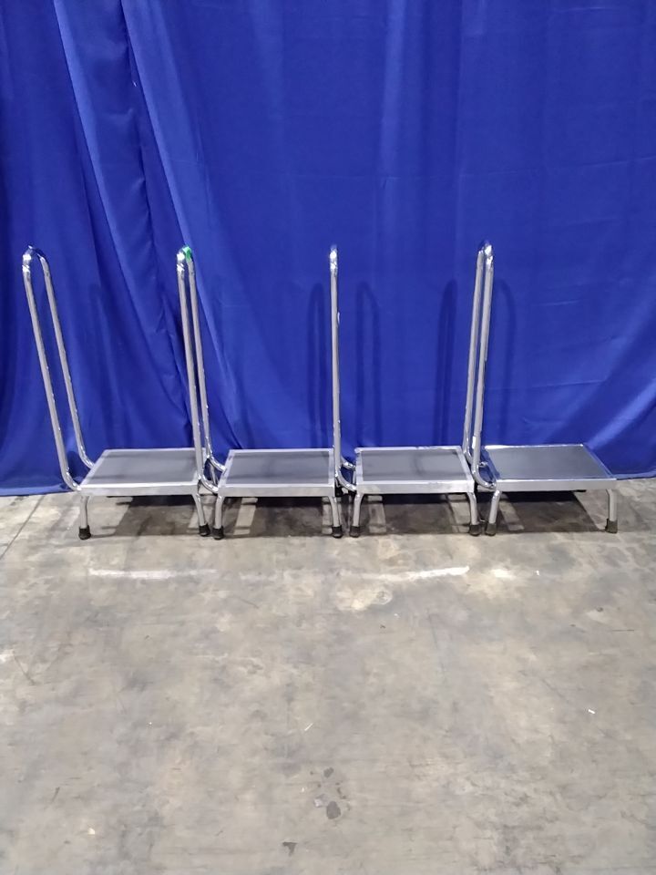 PEDIGO Step stool with handrails - Lot of 4