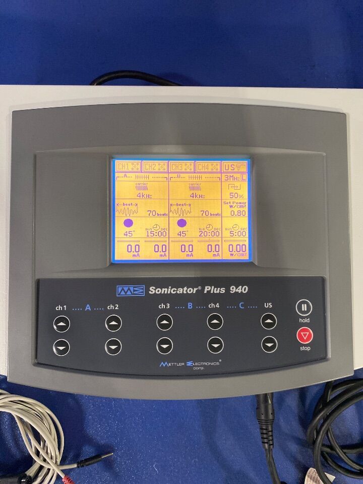 METTLER ELECTRONICS Sonicator Plus 940 Muscle Stimulator