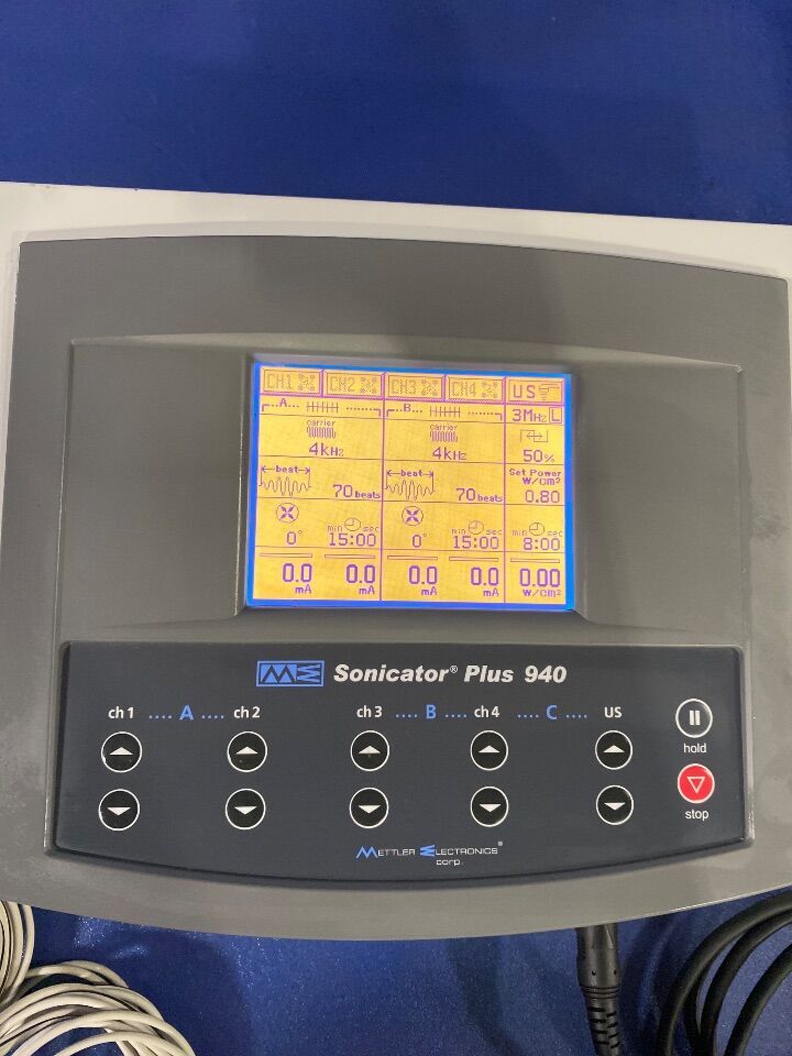 METTLER ELECTRONICS Sonicator Plus 940 Muscle Stimulator