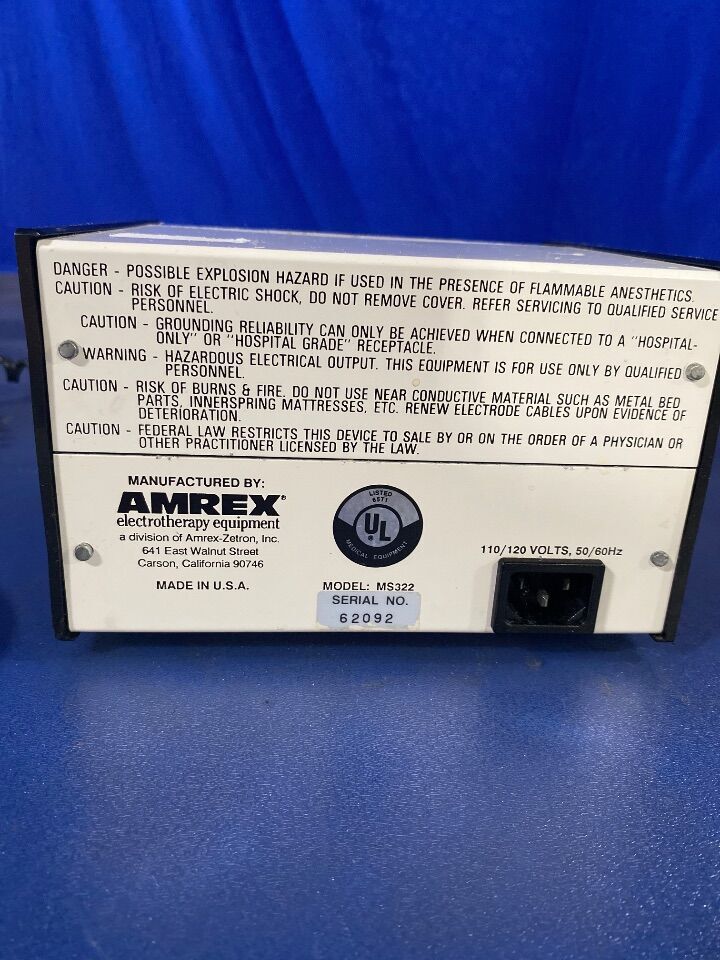 AMREX MS322 Muscle Stimulator