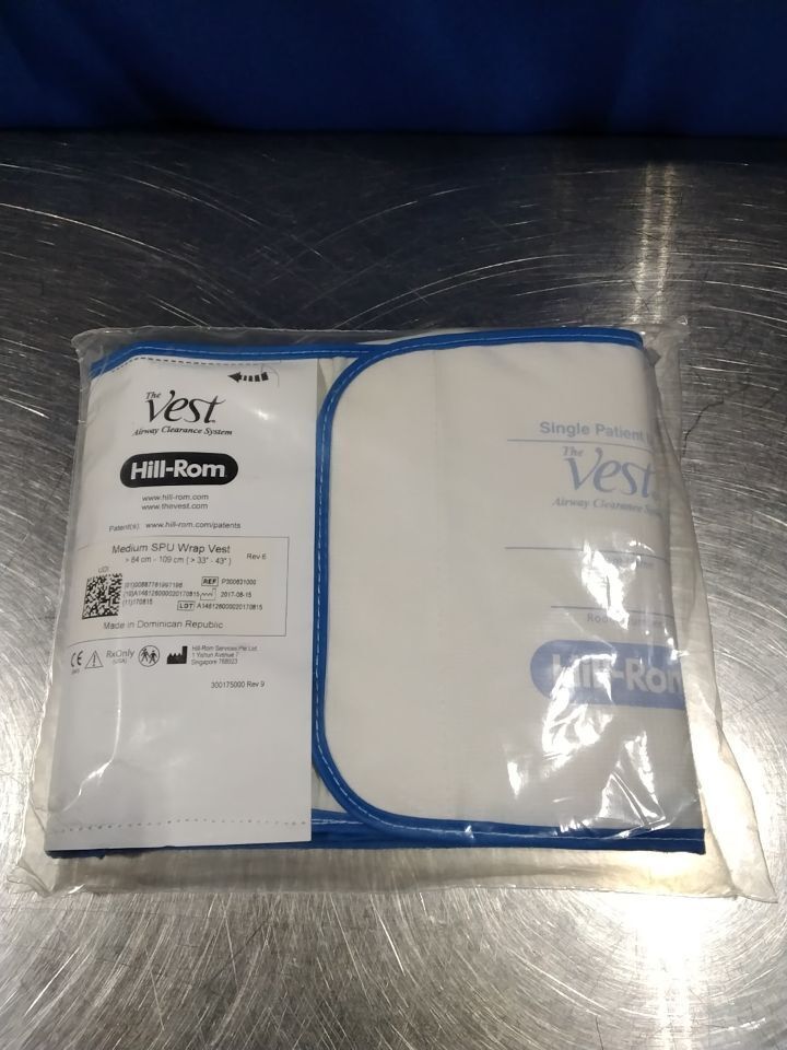 HILL-ROM P300631000 Medium SPU Wrap Vest Accessory - Lot of 15 Airway Clearance Device