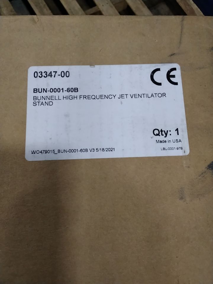 BUNNELL BUN-0001-80B High Frequency Jet Stand Ventilator