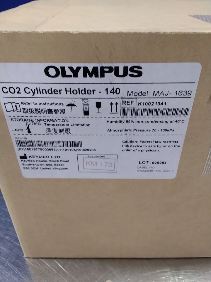 OLYMPUS MAJ-1639 CO2 Cylinder Holder - 140 - Lot of 2