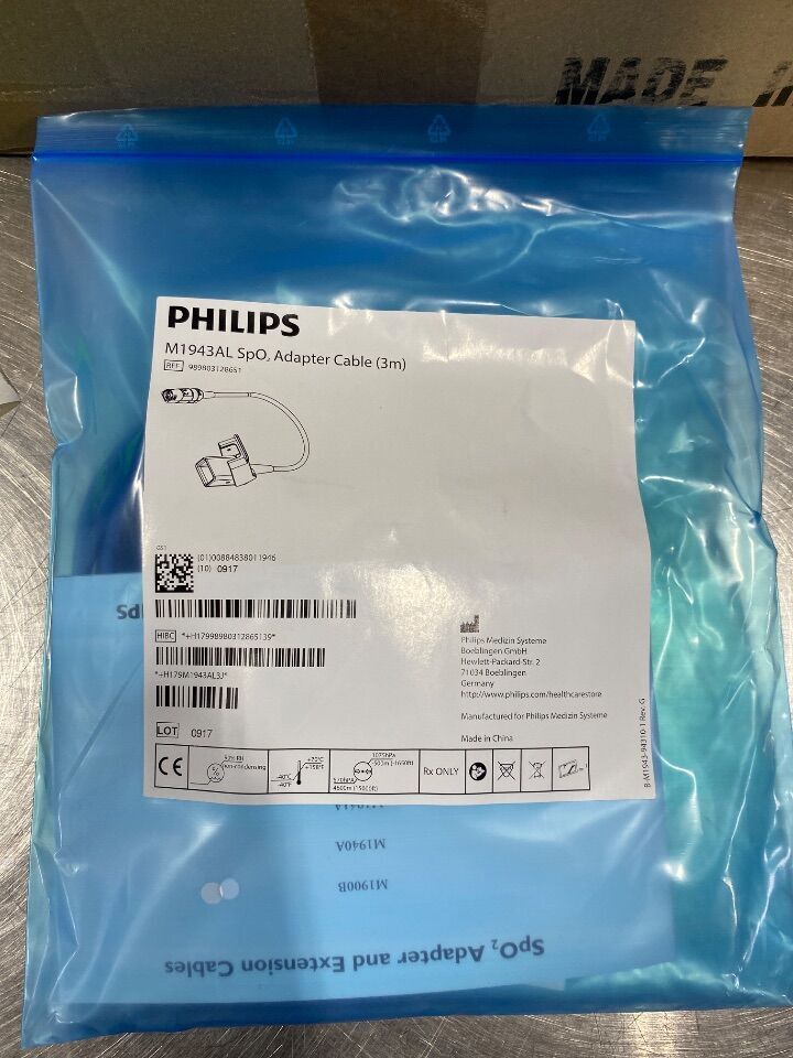 PHILIPS M1943AL - Lot of 40 SPO2 Probe