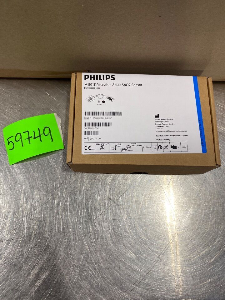 PHILIPS M1191T Reusable Adult - Lot of 45 SPO2 Probe