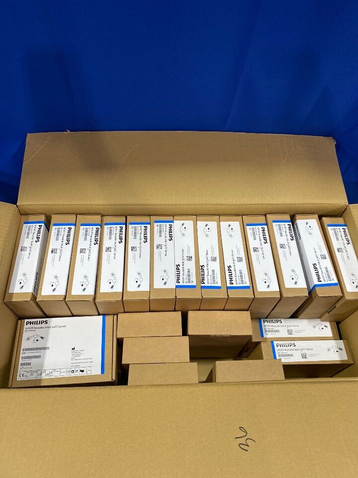 PHILIPS M1191T Reusable Adult - Lot of 45 SPO2 Probe