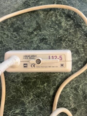 PHILIPS L12-5 Linear Array 50mm Lot of 1 Ultrasound Transducer