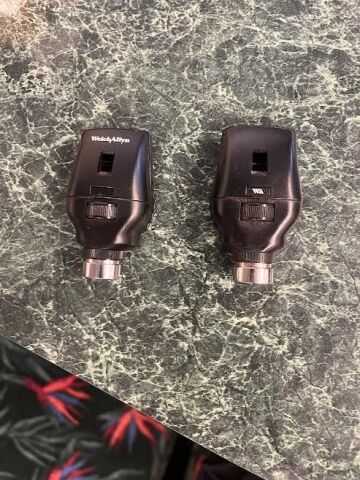 WELCH ALLYN 11710 Lot of 2 Ophthalmoscope