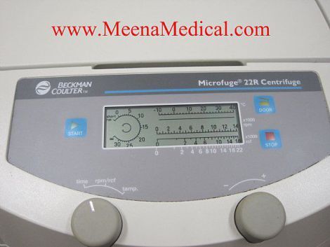 BECKMAN COULTER Microfuge 22R Centrifuge