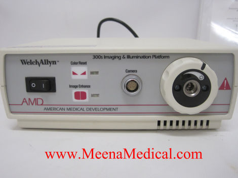 WELCH ALLYN AMD 300 S Otoscope Model 20580 w/AMD 300S Imaging Otoscope