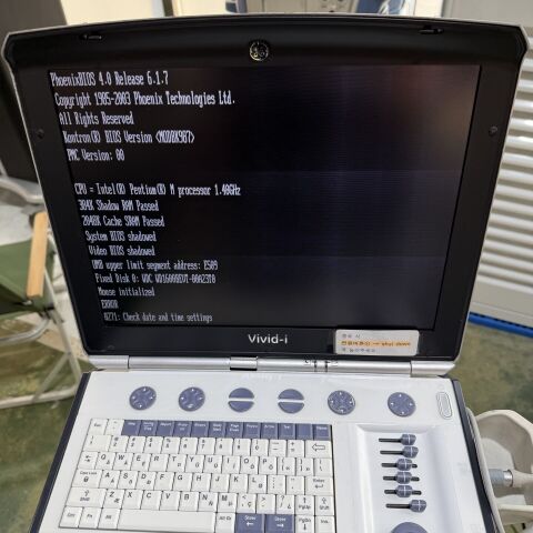 GE Vivid i with Convex 4CRS Cardiac 3SRS Two Probe Ultrasound OB / GYN