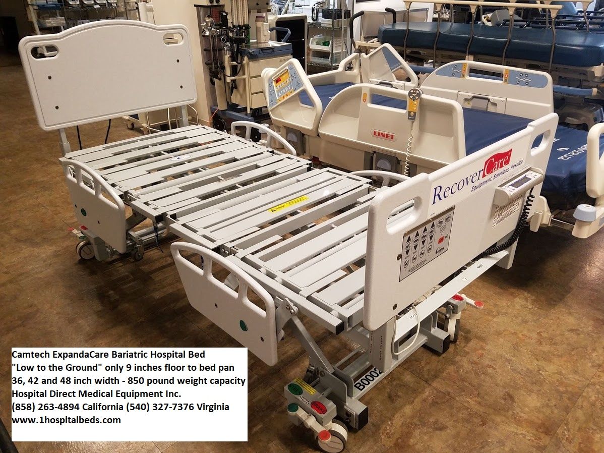 Big Boyz QP4880 Bariatric Beds Fixed Width, See Text, 48X80 inch