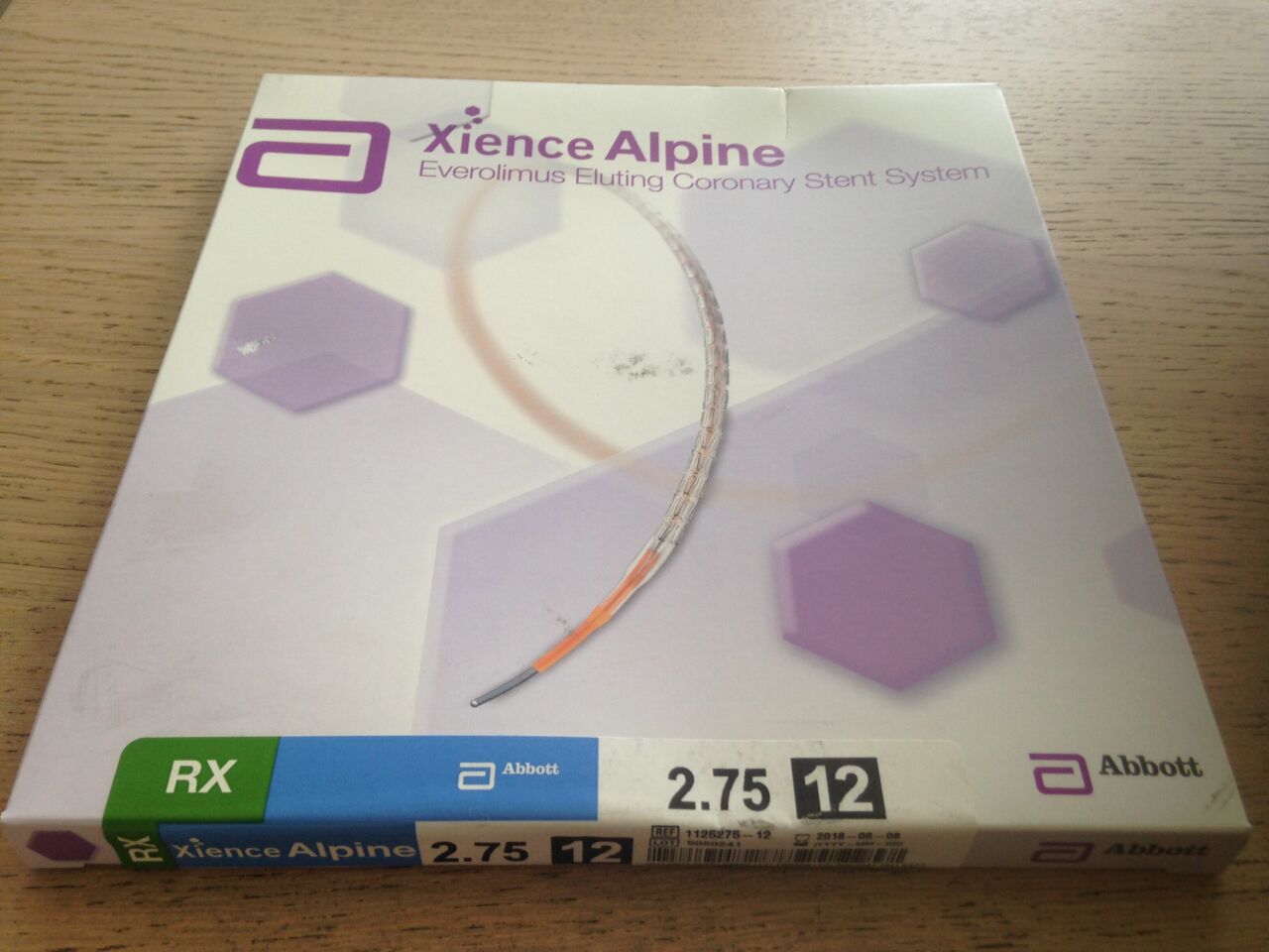 New ABBOTT 1125275-12 Xience Alpine Everolimus Eluting Coronary Stent ...