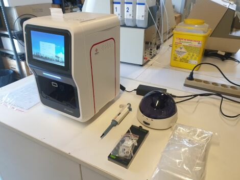 New SANSURE BIOTECH iPonatic Portable Molecule Workstation PCR DNA ...