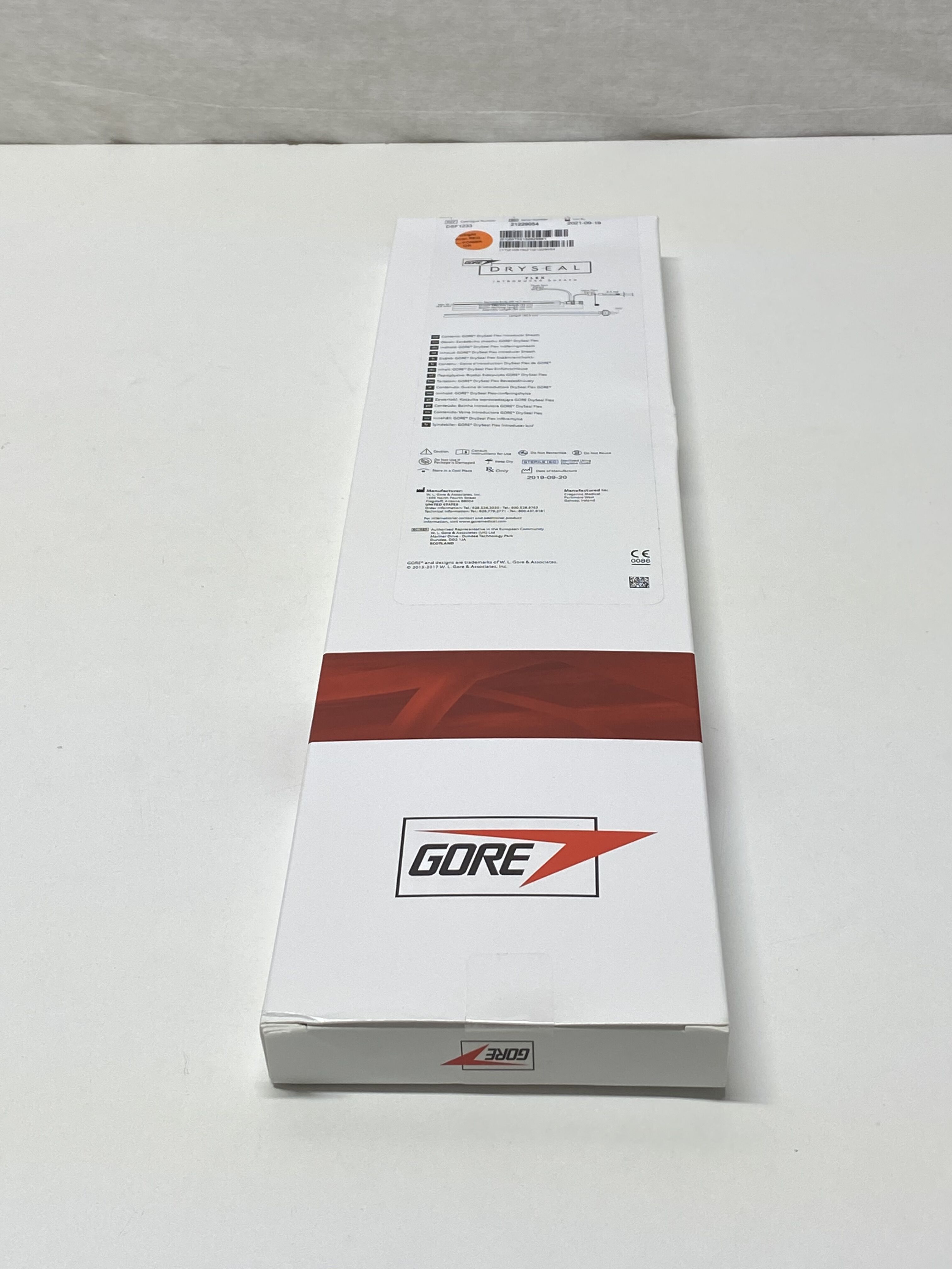 New Gore Dryseal Flex Introducer Sheath Dsf1233 Exp.2022-09 (k31#2 