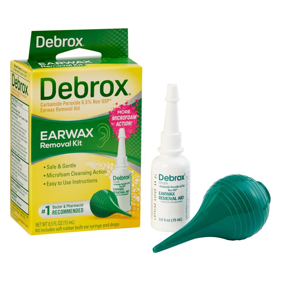 New DEBROX DRP 6.5% 0.5 OZ Ear Wax Remover Disposables - General For ...